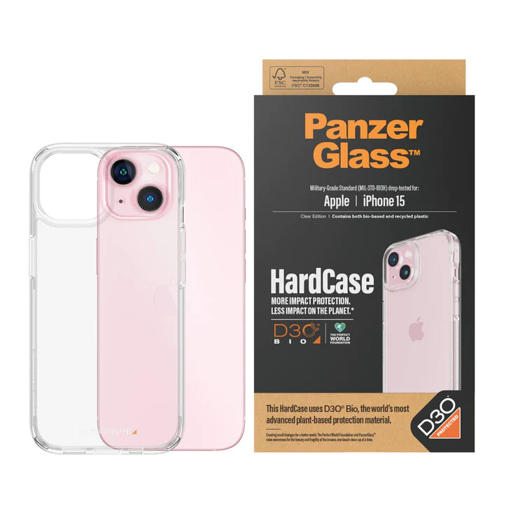 PanzerzGlass Hardcase with D3O for iPhone 15 Series