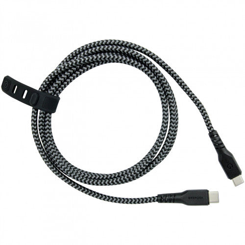 Energea FibraTough 3.1 USB-C To USB-C 1.5m Cable - Black