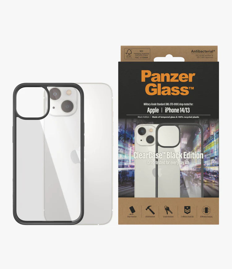 PanzerGlass ClearCase iPhone 14 Series - Black