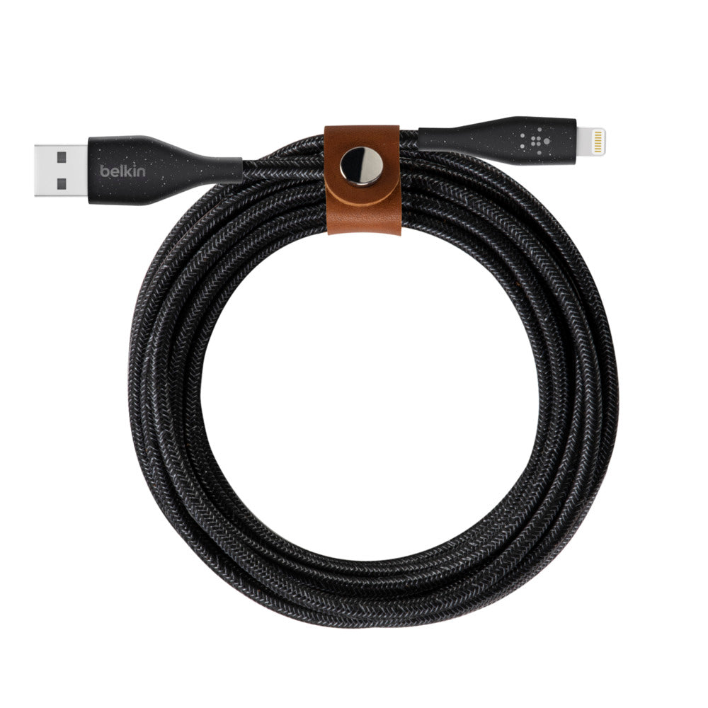 Belkin DuraTek Plus Lightning to USB-A Cable with Strap 1.2m