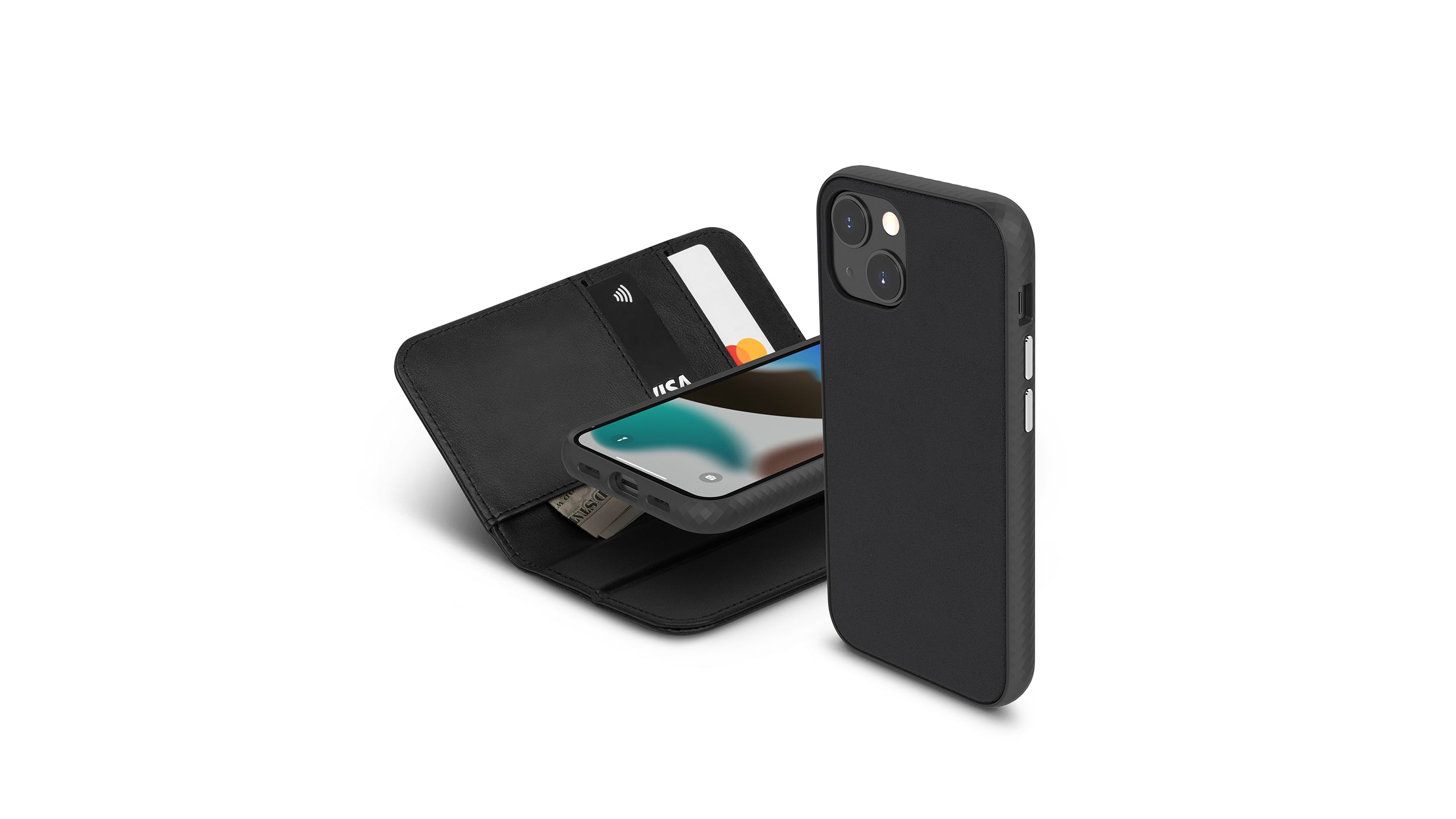 Overture Case with Detachable Magnetic Wallet for iPhone 13 Series