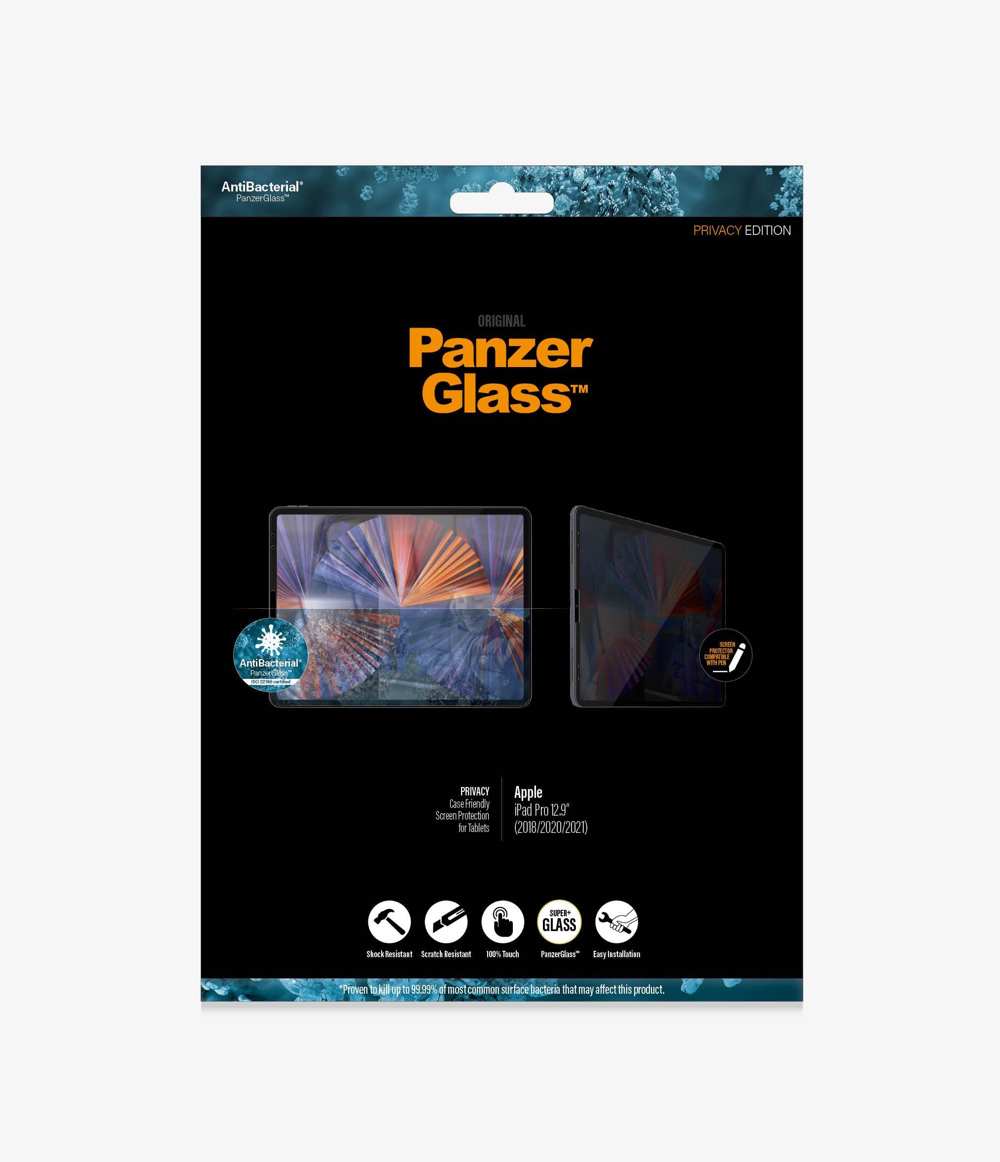 PanzerGlass Tempered Glass Privacy iPad Pro 12.9" (2020)