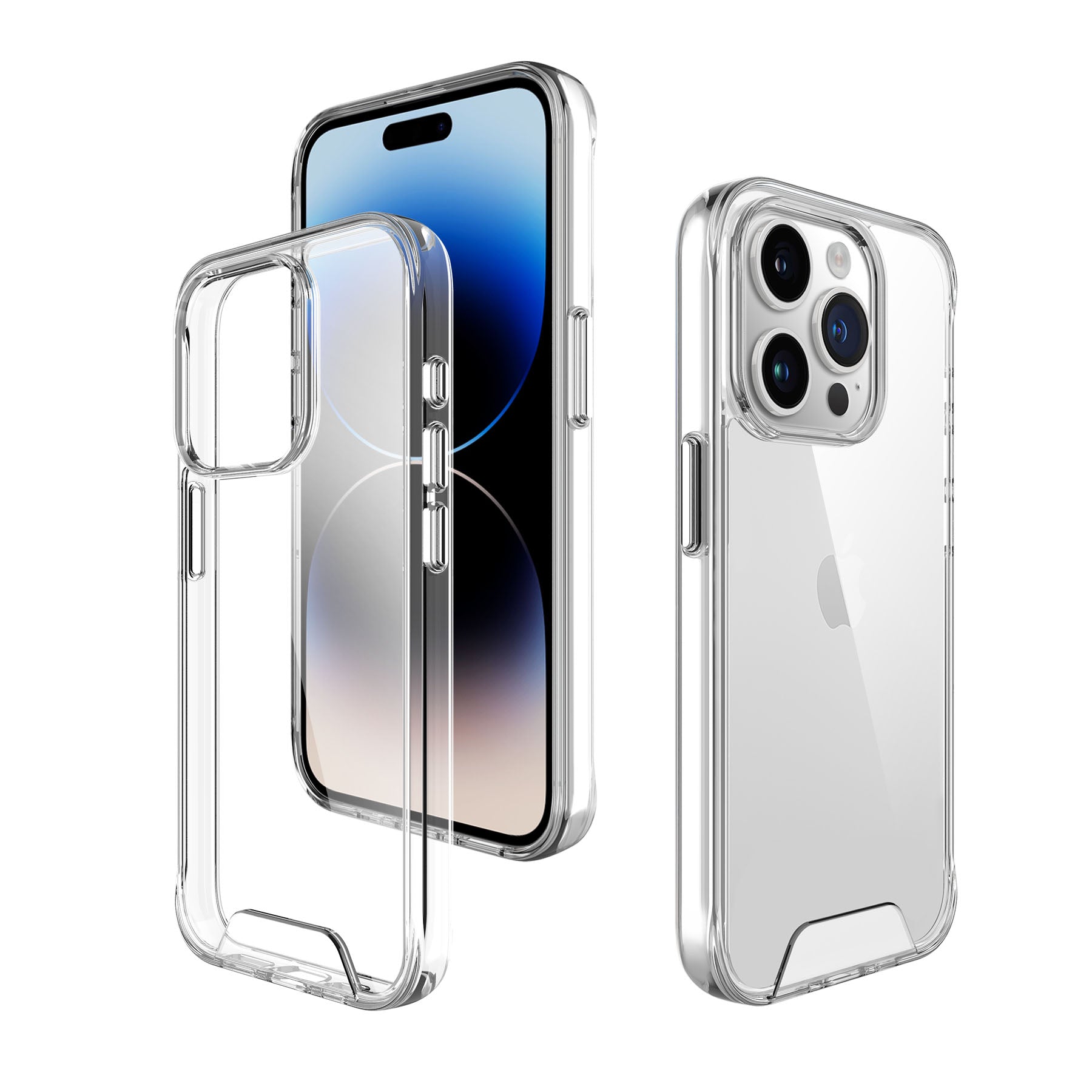 Jinya Crystal Protecting Case for iPhone 15 Series