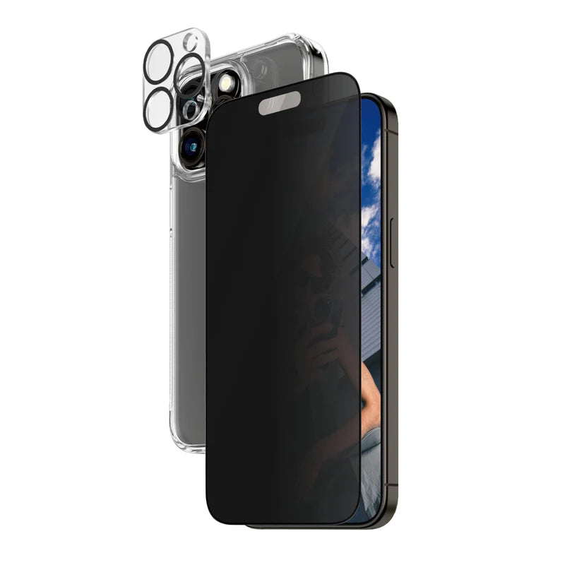 PanzerGlass 360 Bundle with D30 for iPhone 15 Series Privacy