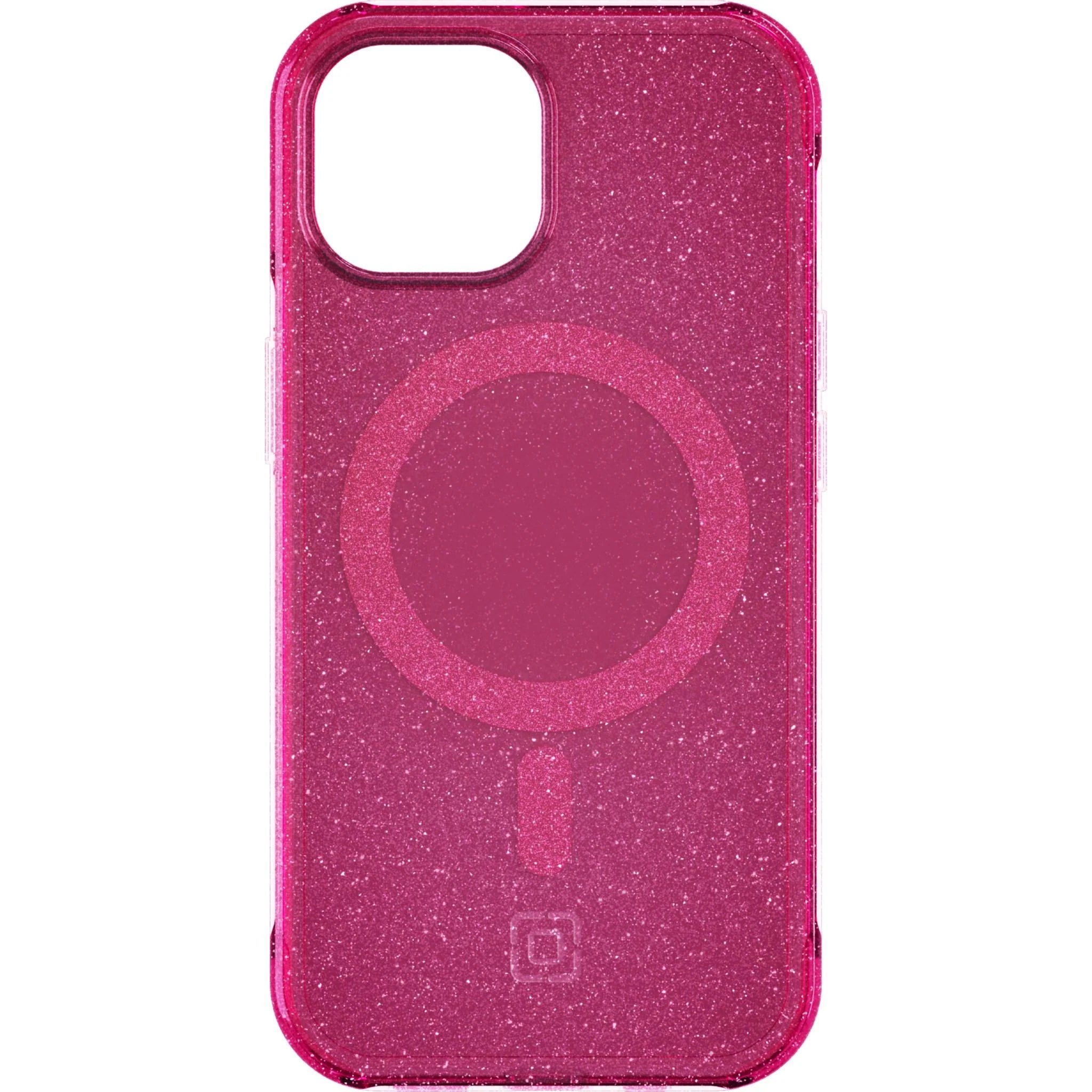 Incipio Forme Protective Case for Magsafe iPhone 15 Series Pop Pink Glitter