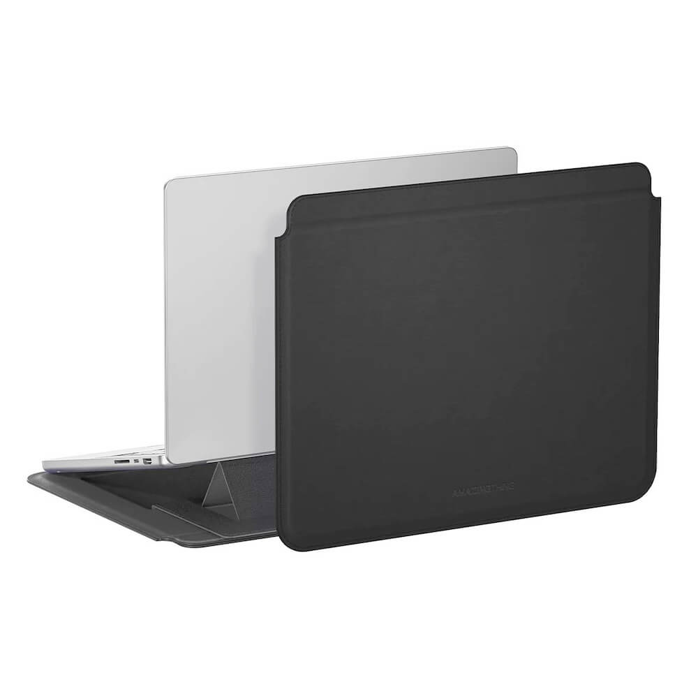 AmazingThing Matte Pro Mag Laptop Sleeve with Stand for Macbook 14