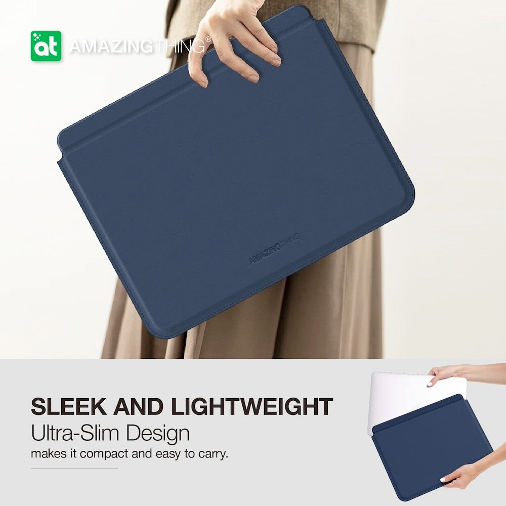 AmazingThing Matte Pro Mag Laptop Sleeve with Stand for Macbook 14