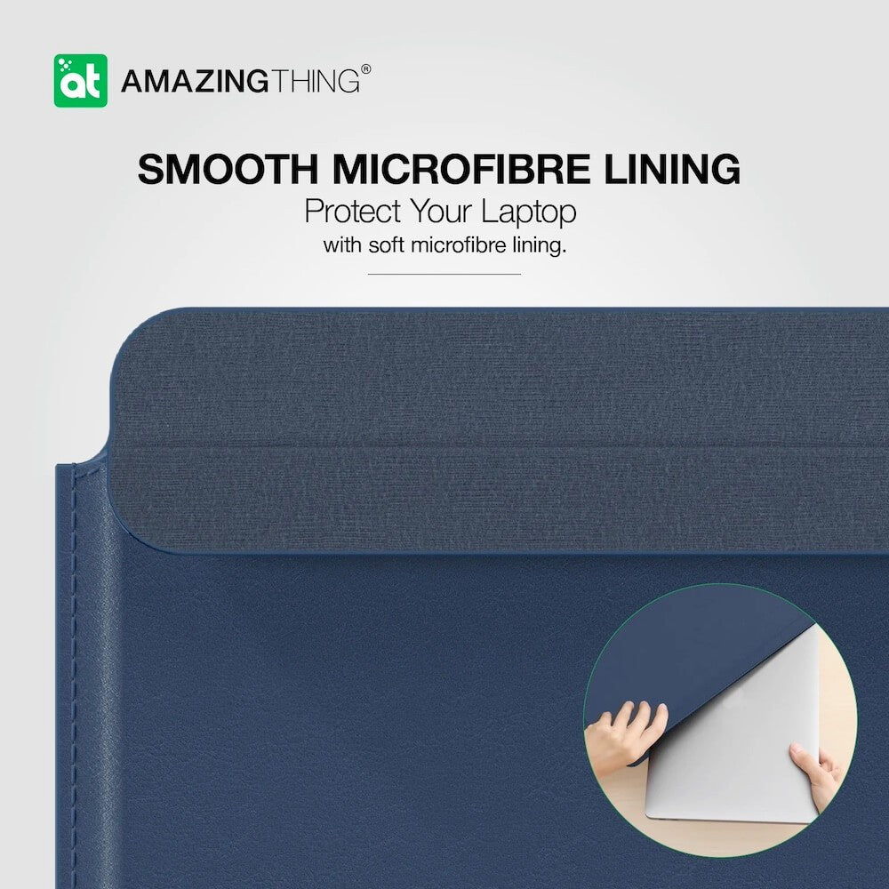 AmazingThing Matte Pro Mag Laptop Sleeve with Stand for Macbook 14