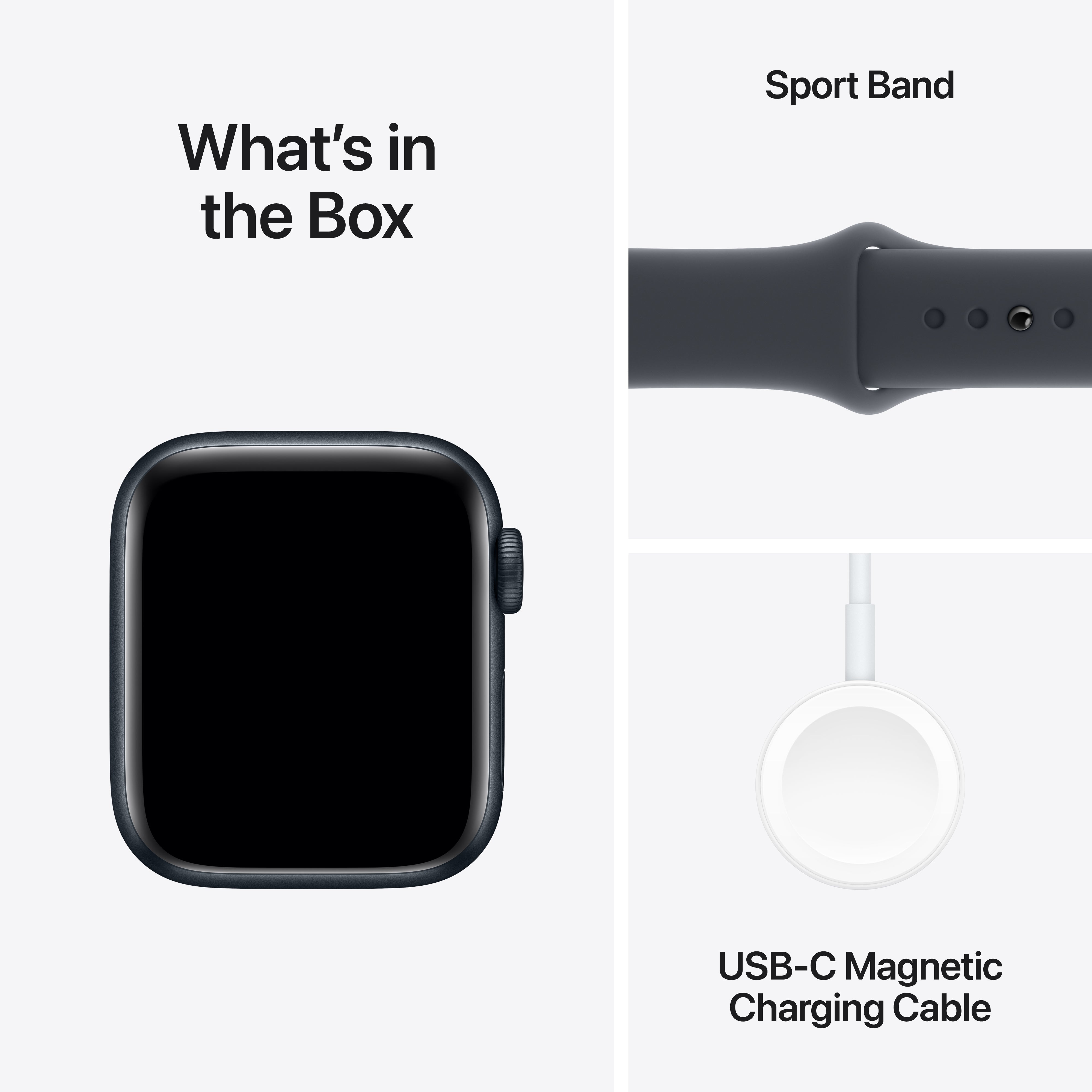 Apple Watch SE GPS + Cellular Sports Band (2024)