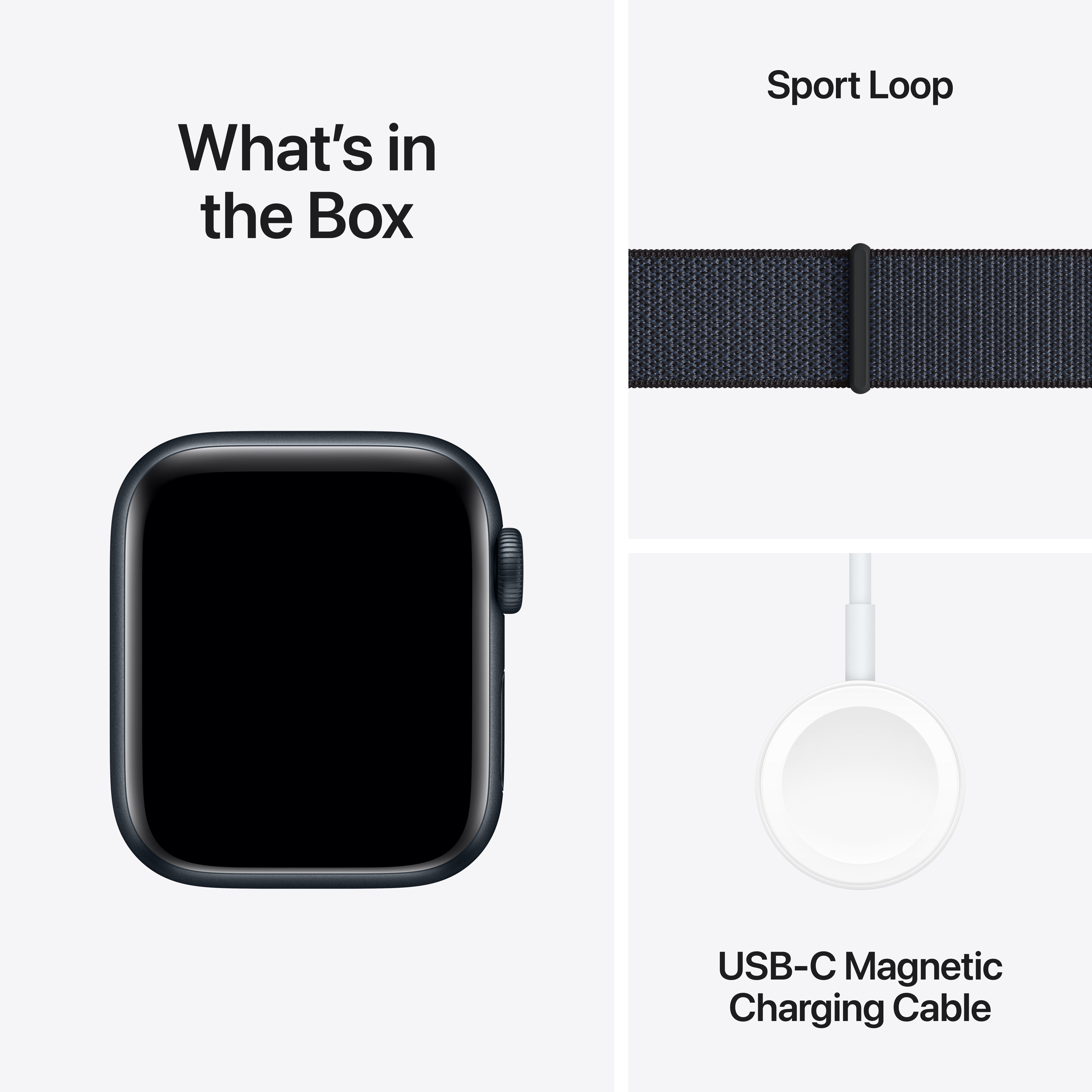 Apple Watch SE GPS + Cellular Sport Loop (2024)