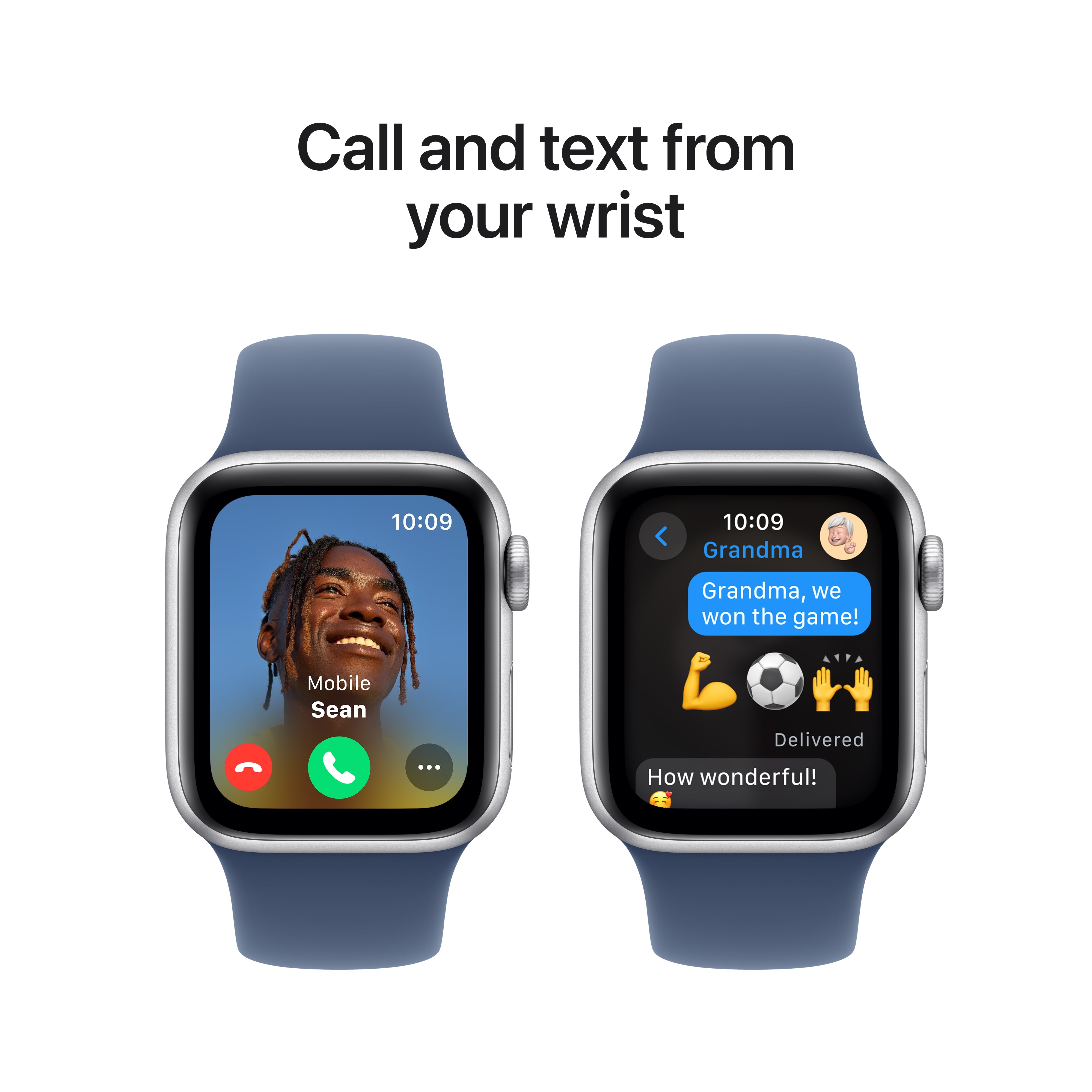Apple Watch SE GPS + Cellular Sports Band (2024)