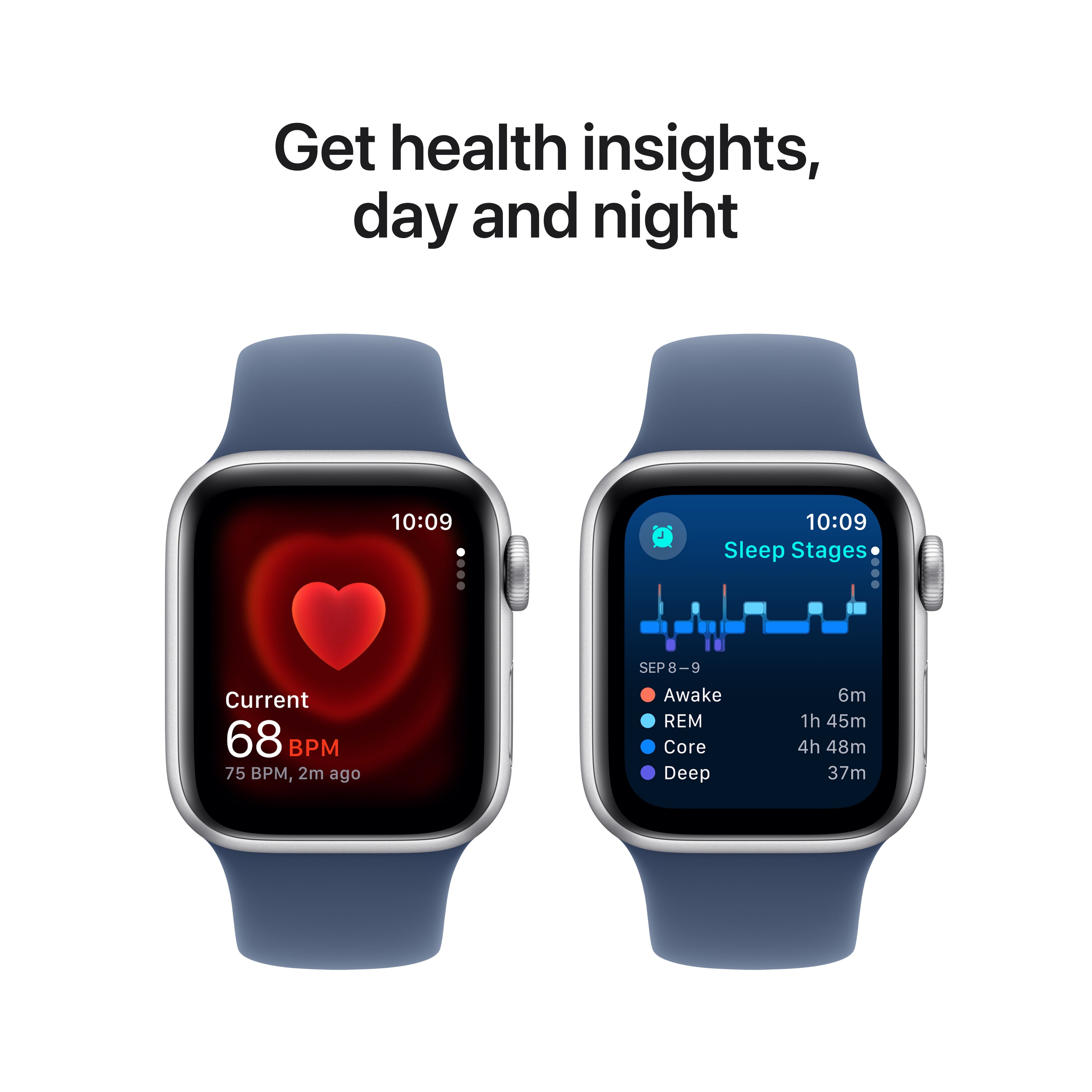 Apple Watch SE GPS + Cellular Sports Band (2024)