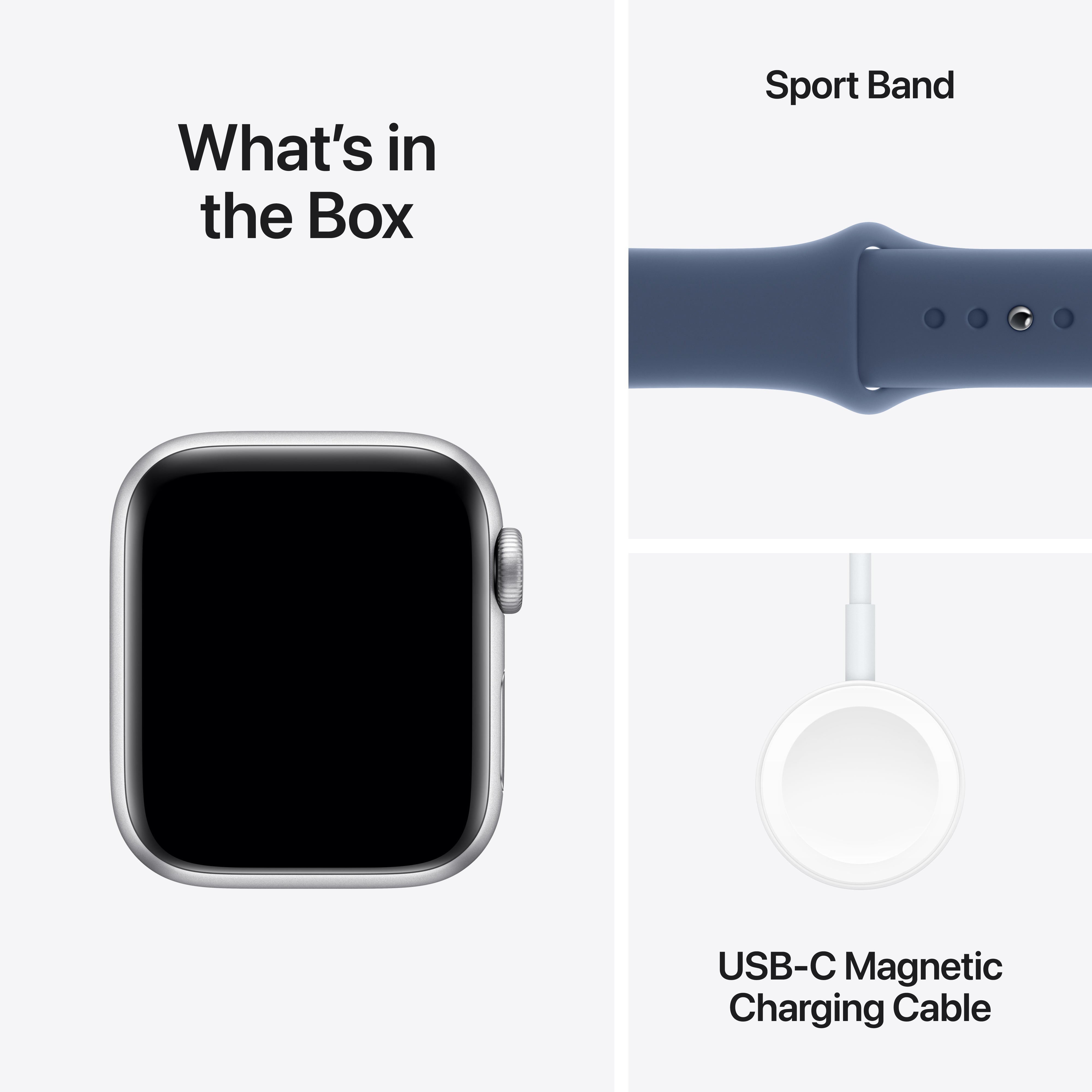 Apple Watch SE GPS + Cellular Sports Band (2024)