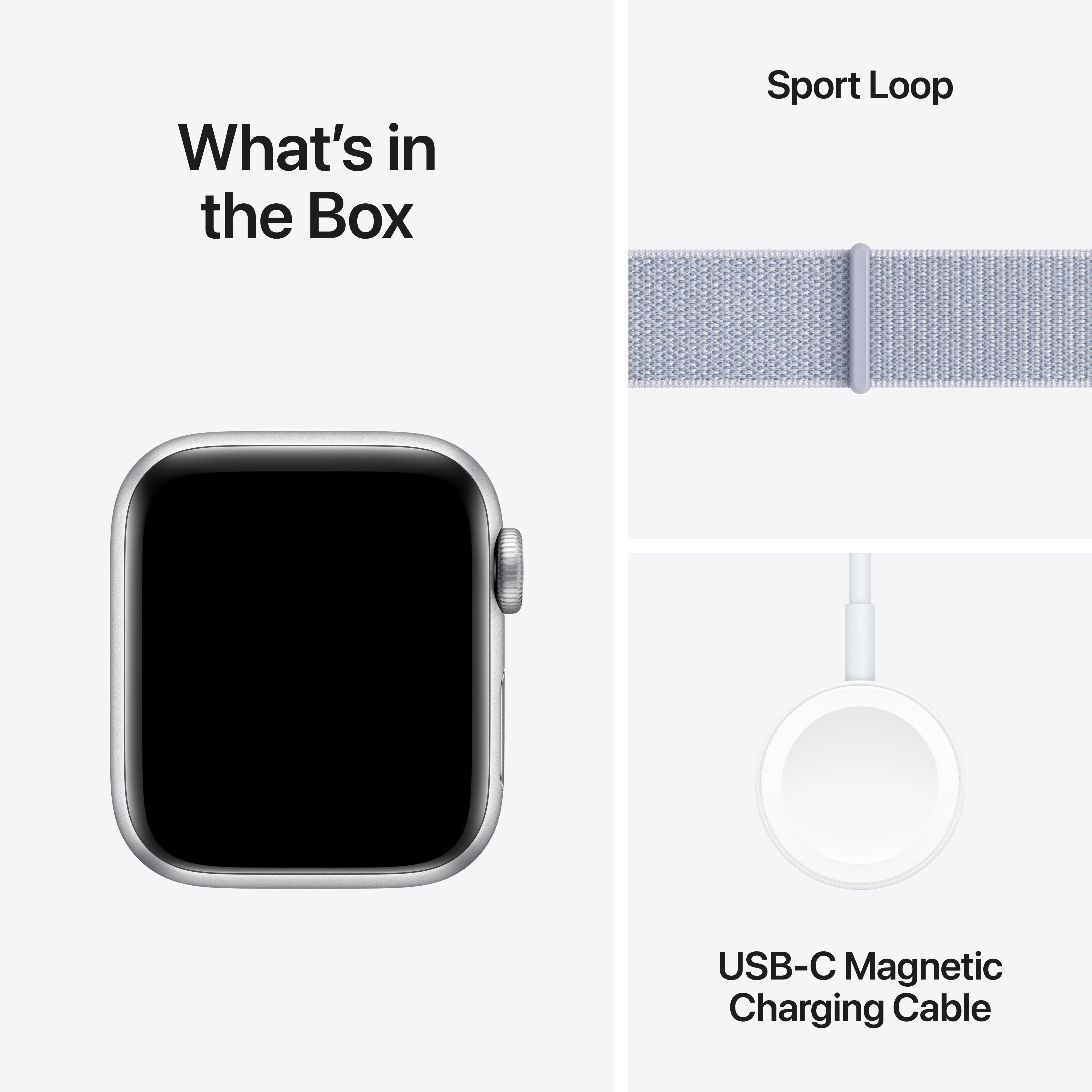Apple Watch SE GPS + Cellular Sport Loop (2024)