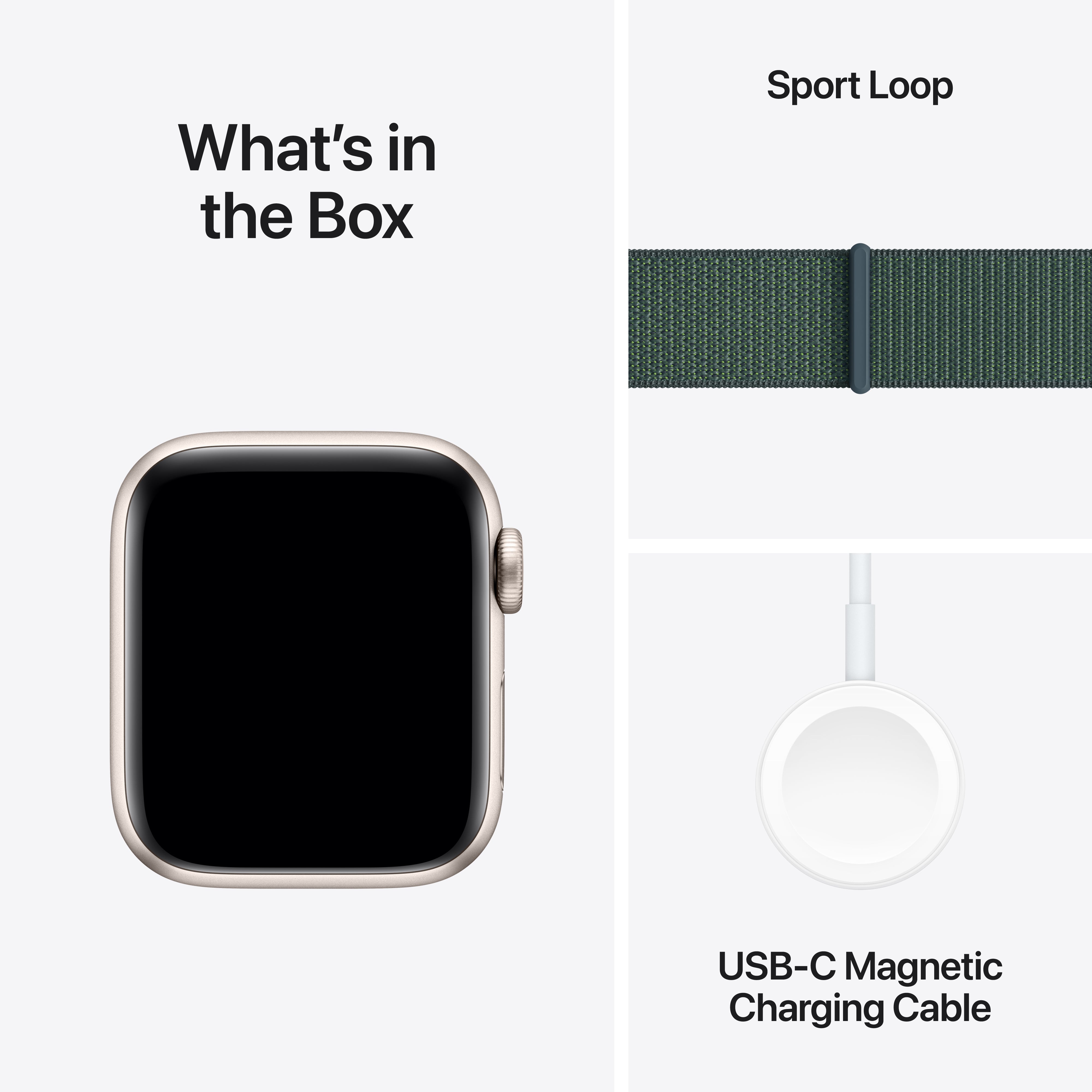 Apple Watch SE GPS + Cellular Sport Loop (2024)