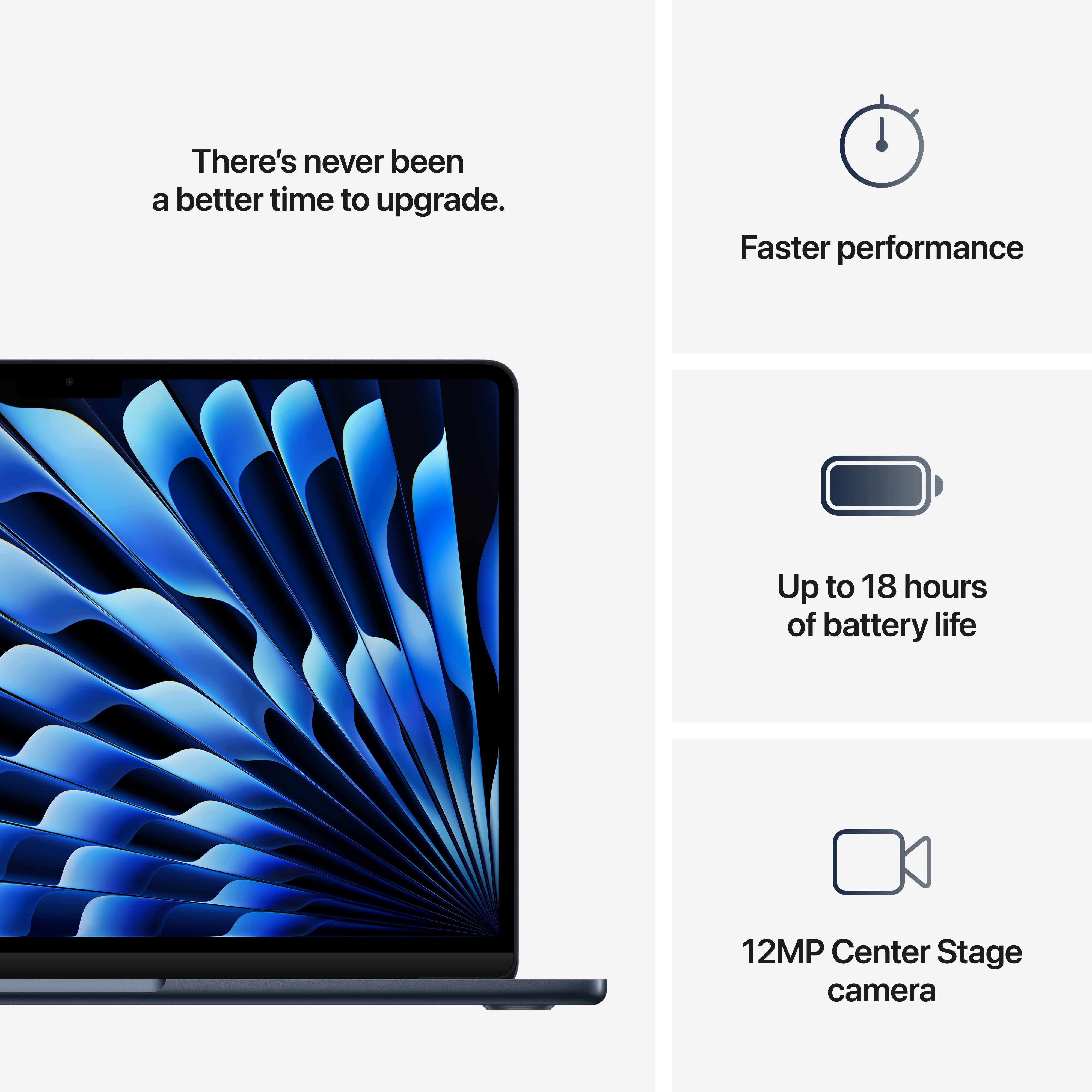 13-inch MacBook Air: Apple M4 chip with 10-core CPU and 10-core GPU (2025)