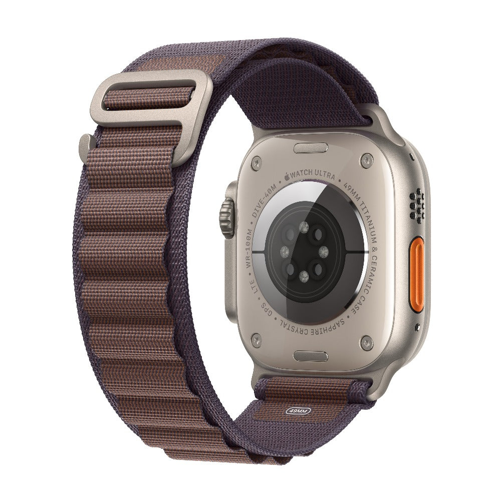 Apple Watch Ultra 2 GPS + Cellular, Titanium Case with Indigo Alpine Loop 49mm