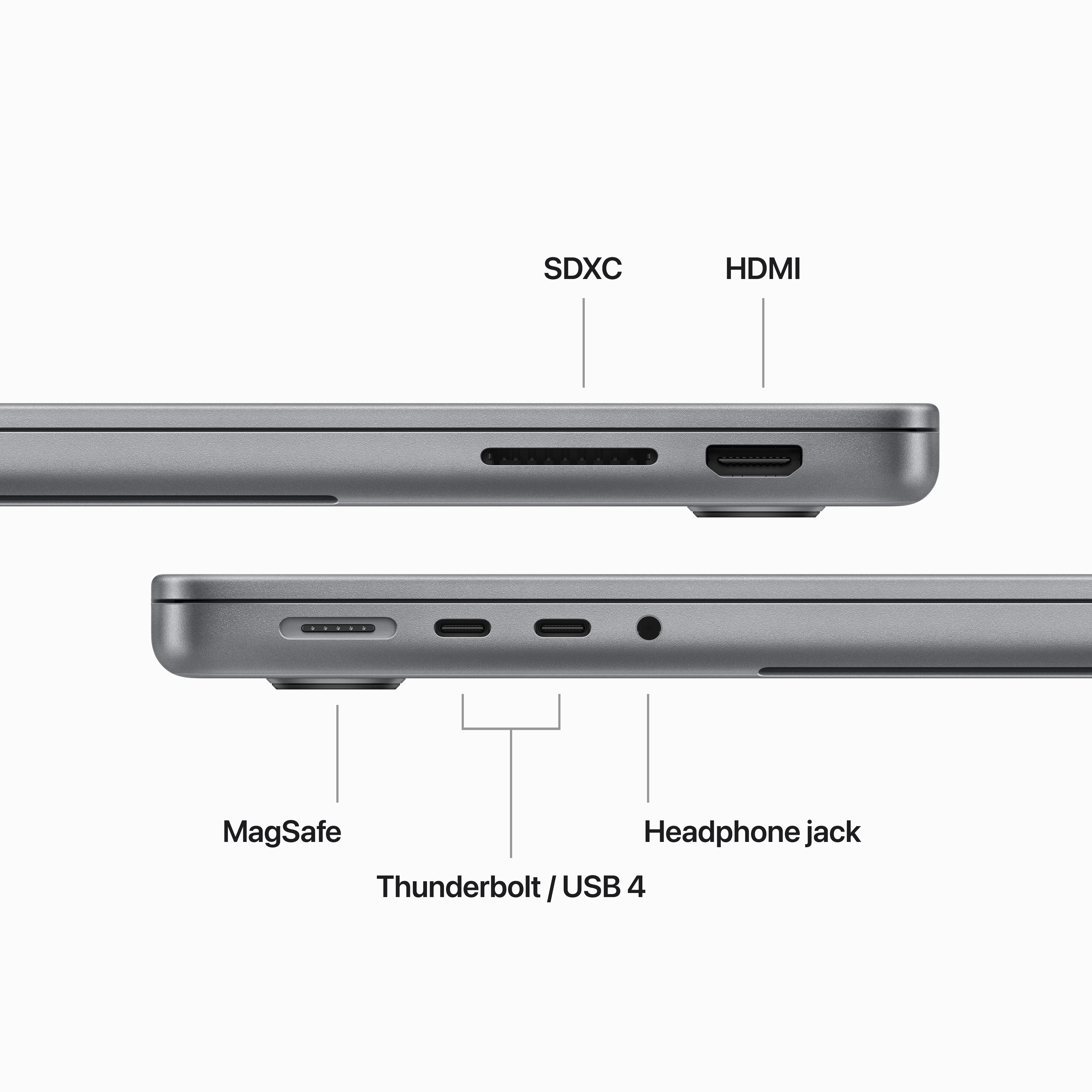 MacBook Pro (14-inch, M3 2024) with 8-core CPU and 10-core GPU, 16GB, 1TB SSD