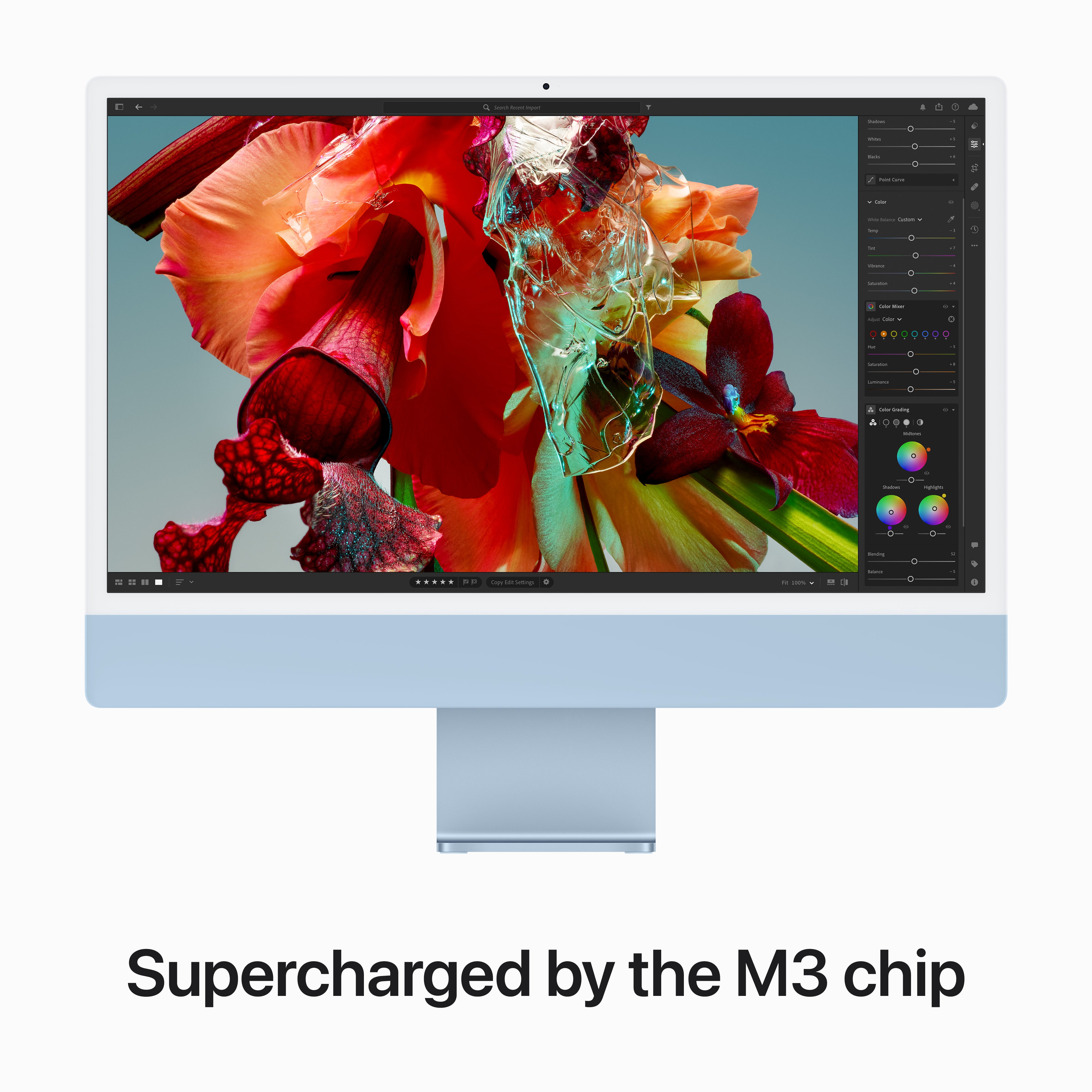 iMac 24" with Retina 4.5K display/Apple M3 chip with 8‐core CPU and 10‐core GPU