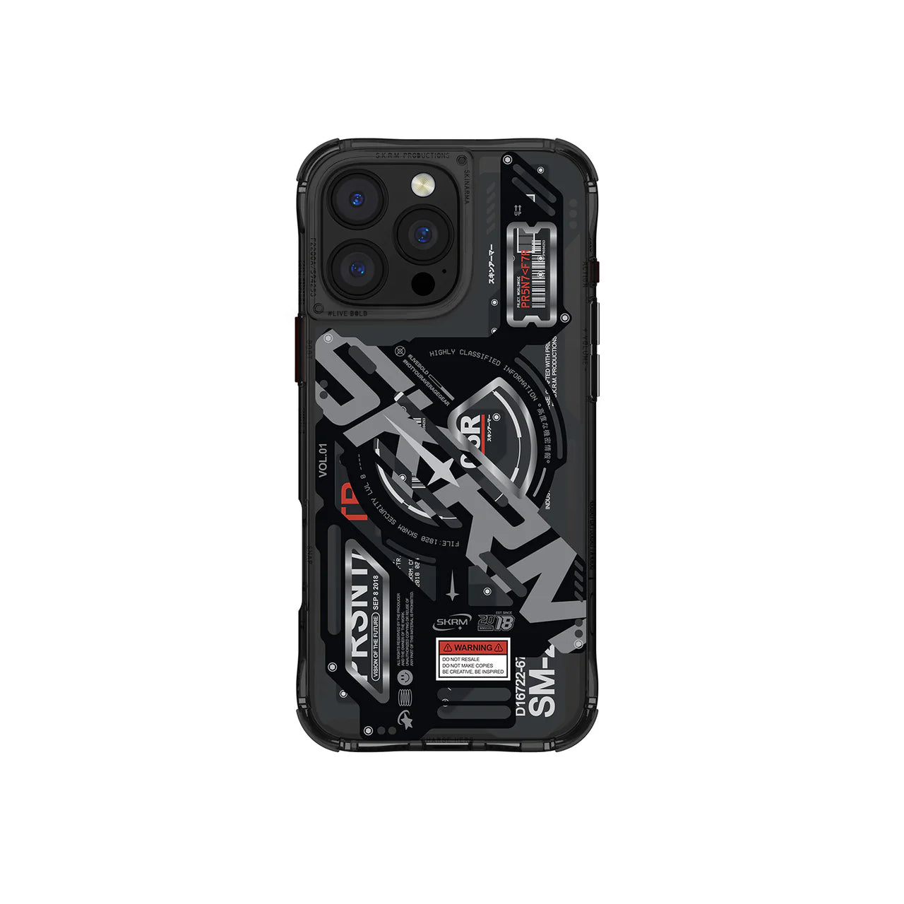 Skinarma MagCharge Ekho iPhone 16 Pro / Pro Max Black