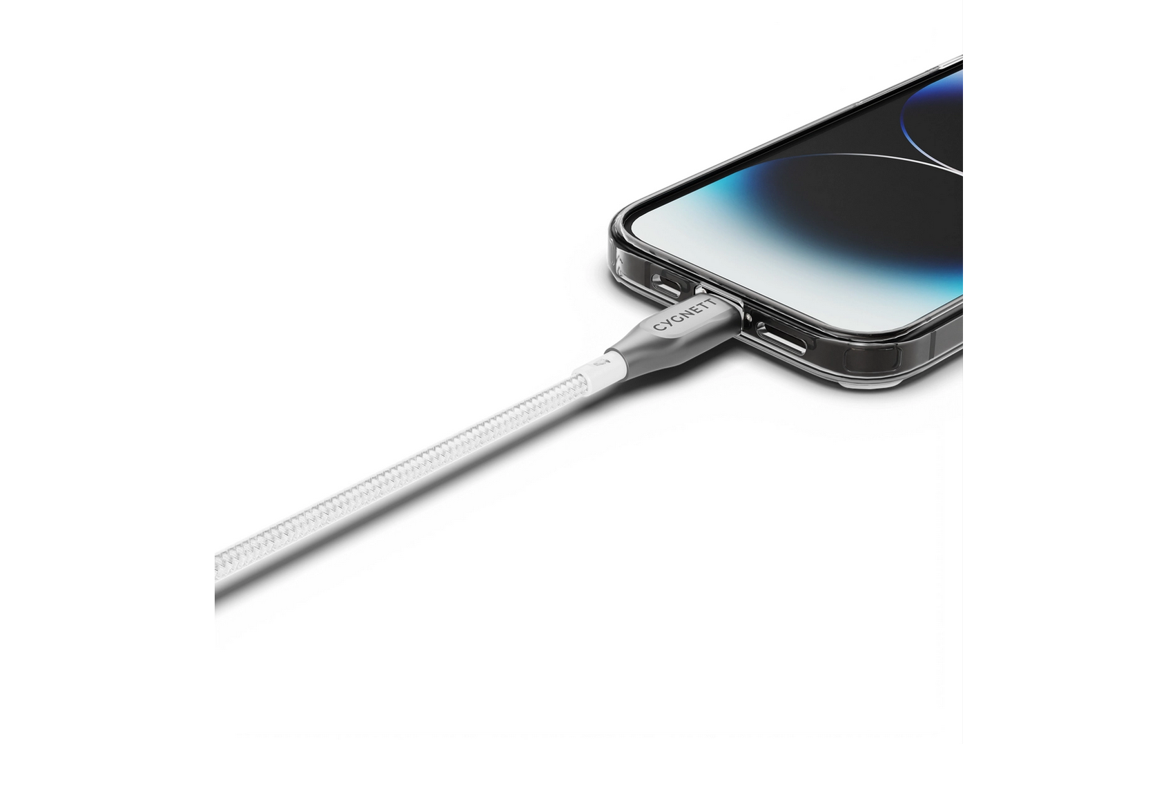 Cygnette Cable Armoured Lightning to USB-C 1m