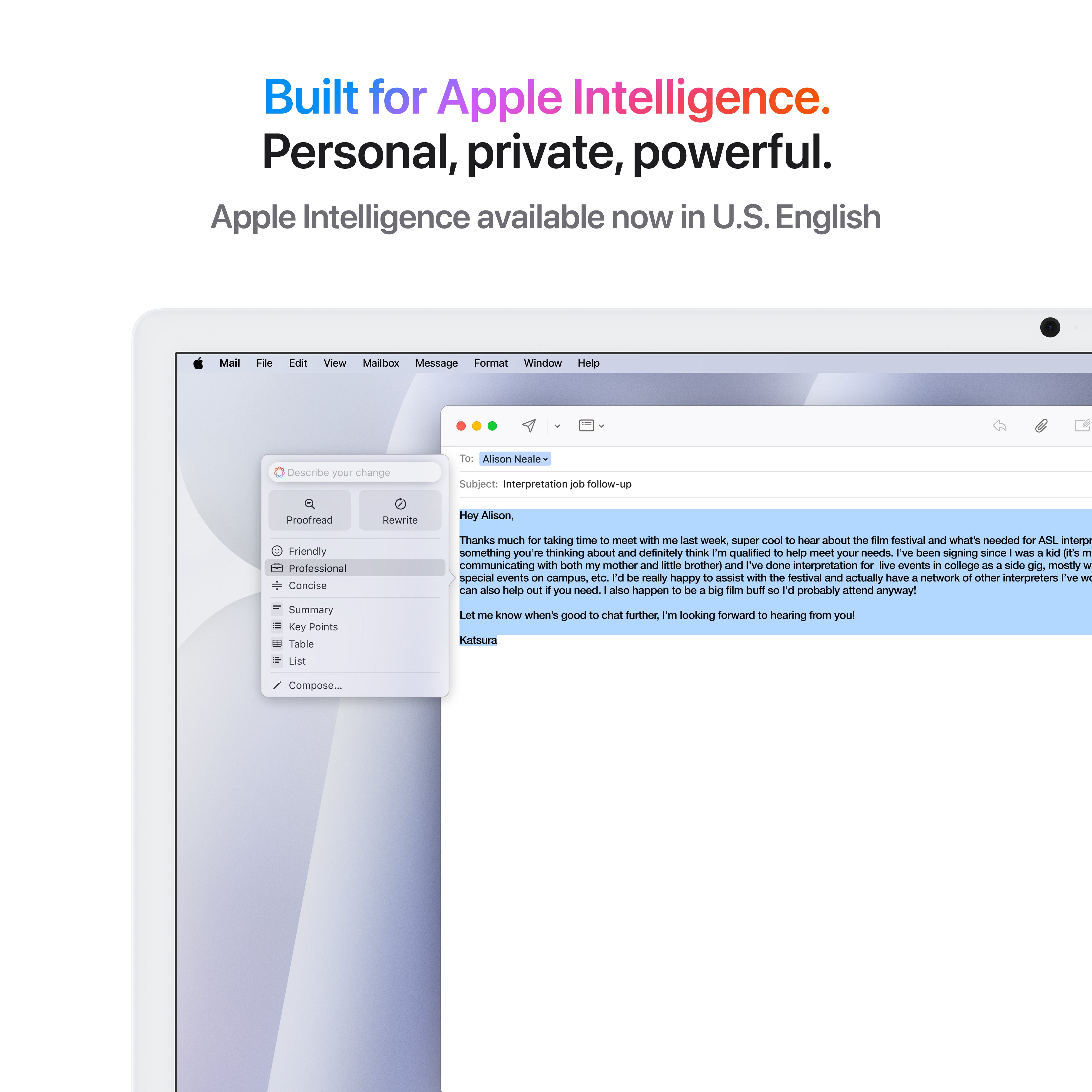 24-inch iMac with Retina 4.5K display: Apple M4 chip with 8‑core CPU and 8‑core GPU