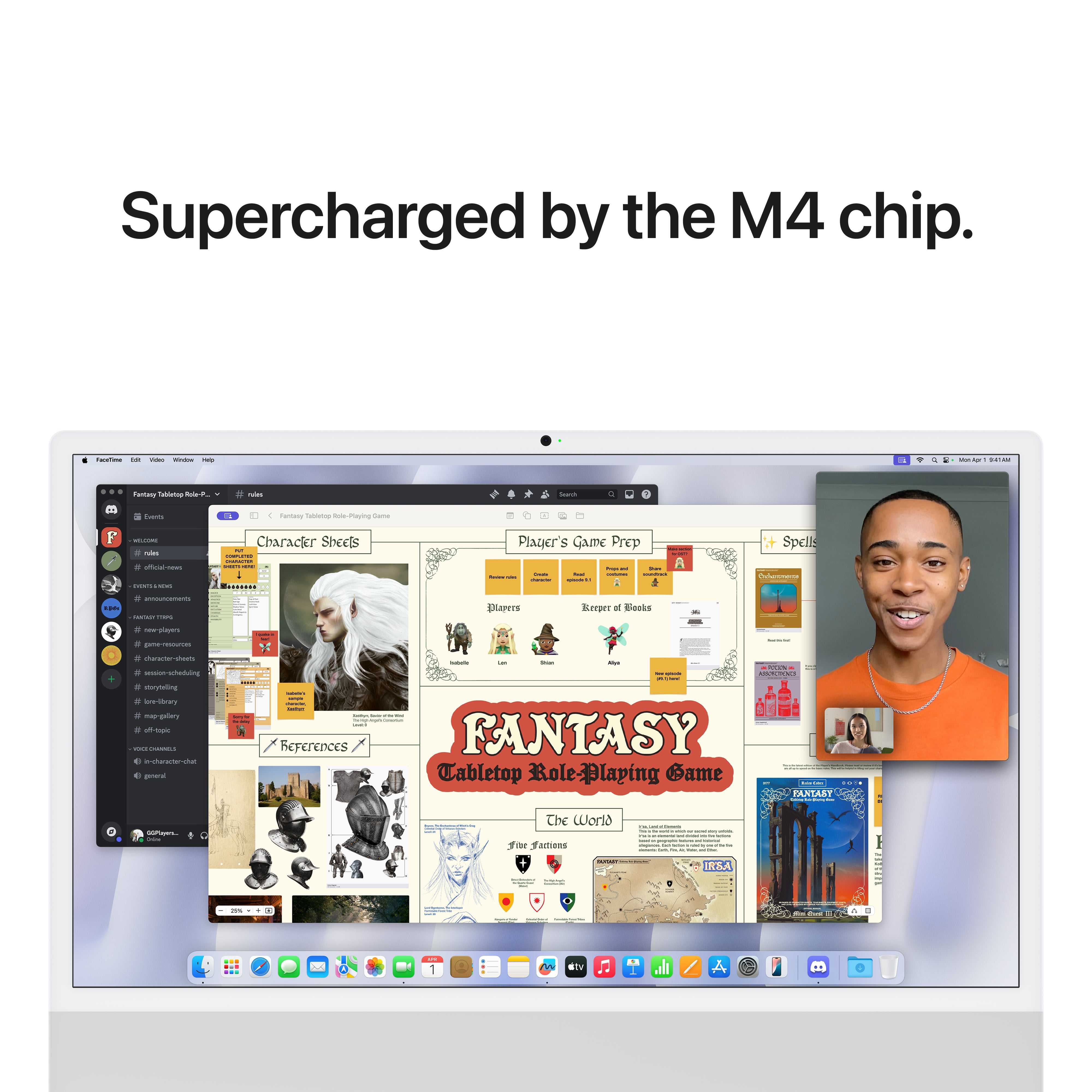 24-inch iMac with Retina 4.5K display: Apple M4 chip with 8‑core CPU and 8‑core GPU