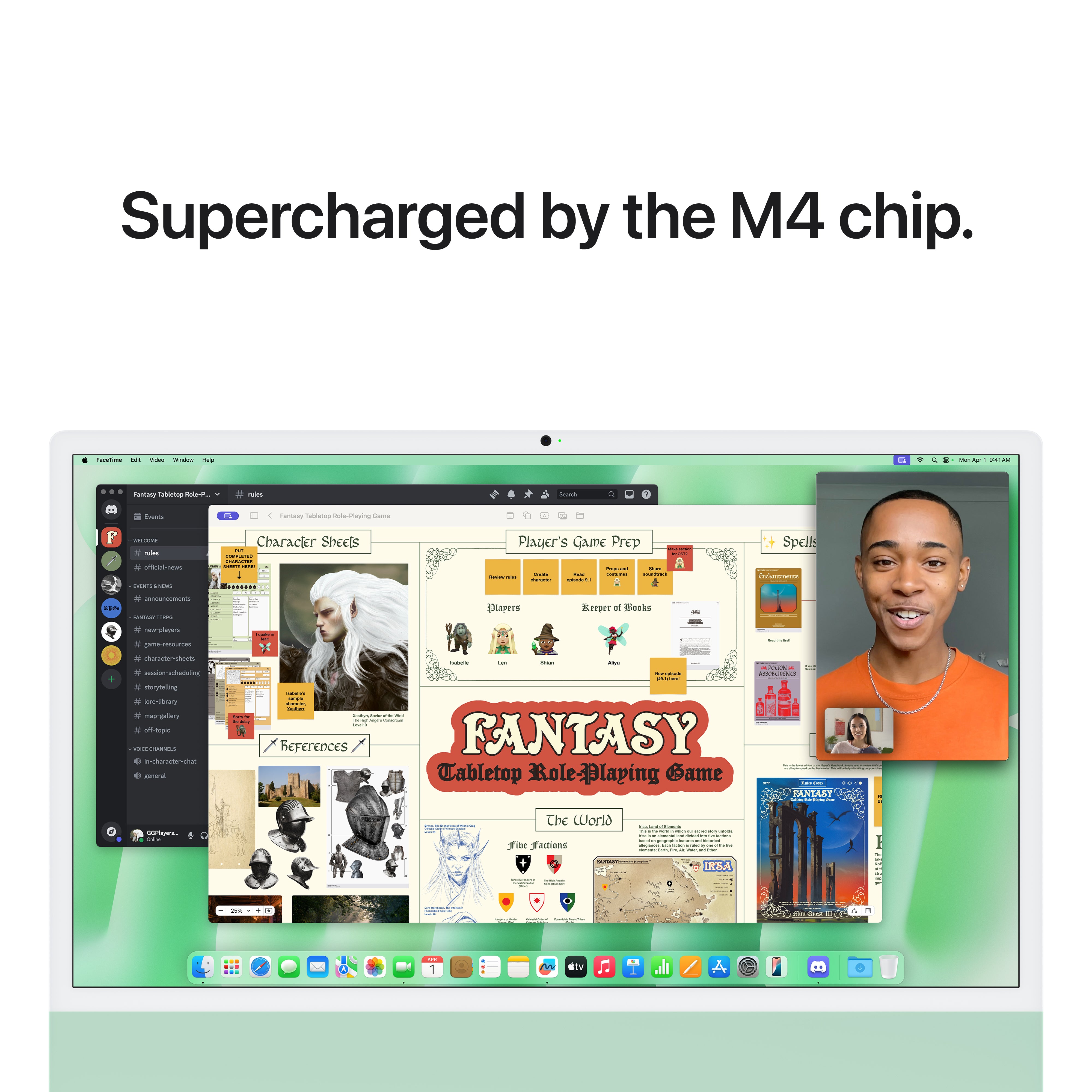24-inch iMac with Retina 4.5K display: Apple M4 chip with 10‑core CPU and 10‑core