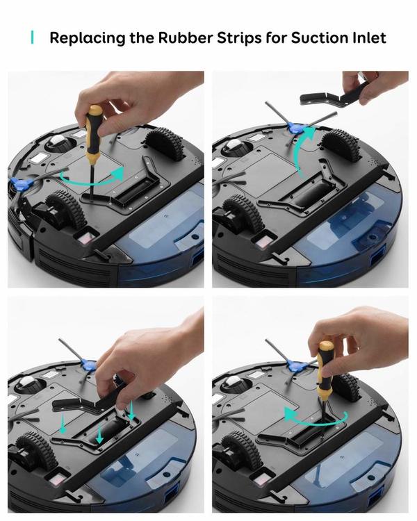 Eufy Robovac G10 Rubber Strip Black