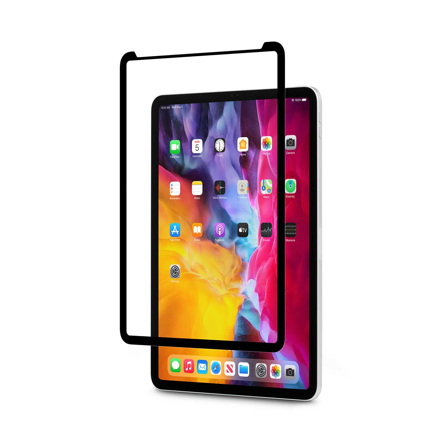 Moshi iVisor AG Anti-glare Screen Protector Black (Clear/Matte) for iPad Air (10.9-inch, 4th gen)/iPad Pro (11-inch, 3rd-1st gen)