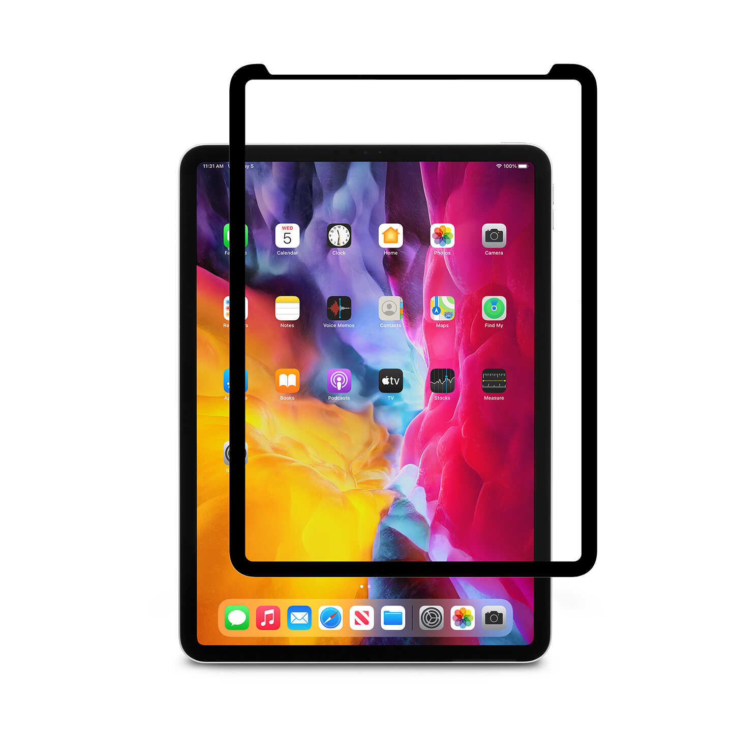 Moshi iVisor AG Anti-glare Screen Protector Black (Clear/Matte) for iPad Air (10.9-inch, 4th gen)/iPad Pro (11-inch, 3rd-1st gen)