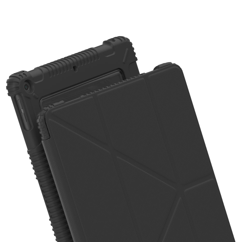 AmazingThing Military Drop Proof Folio Case for iPad Black