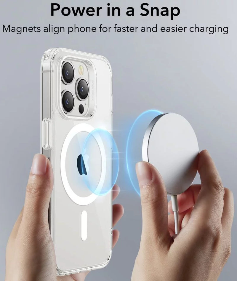 ESR Classic Hybrid MagSafe Case for iPhone 14 Series Clear