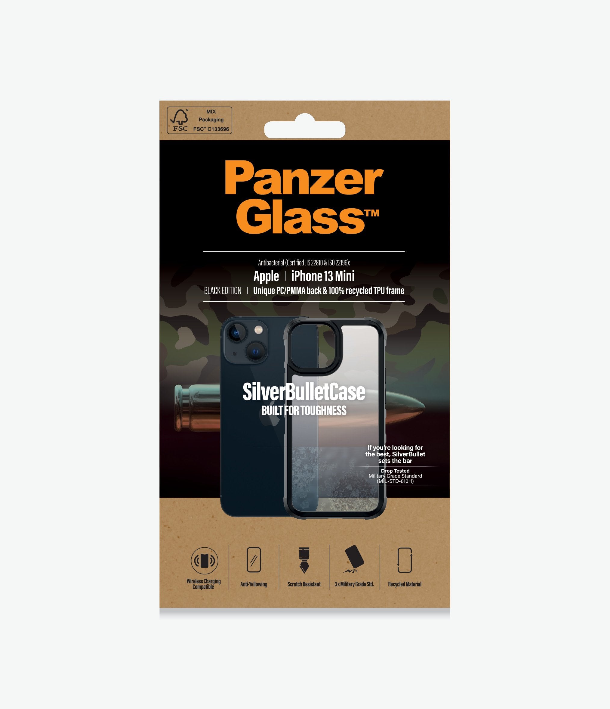 PanzerGlass Silver Bullet Case for iPhone 13 Series