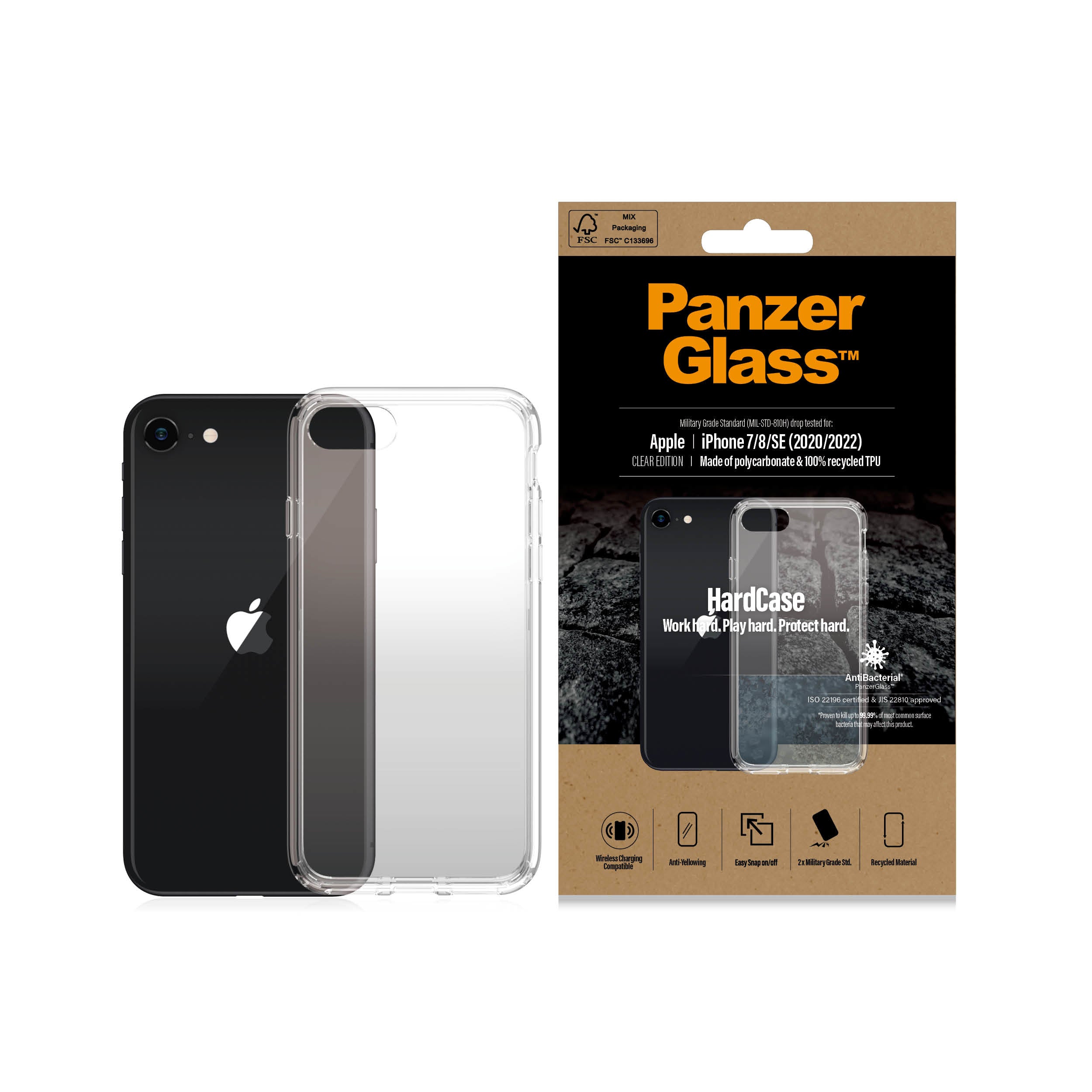 PanzerGlass HardCase iPhone 7/8/SE 2020/4.7" 2022 AB