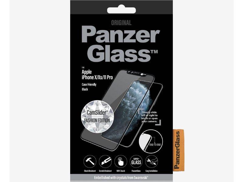 Panzerglass Tempered Glass Swarovski Case-Friendly iPhone 11 Series Black
