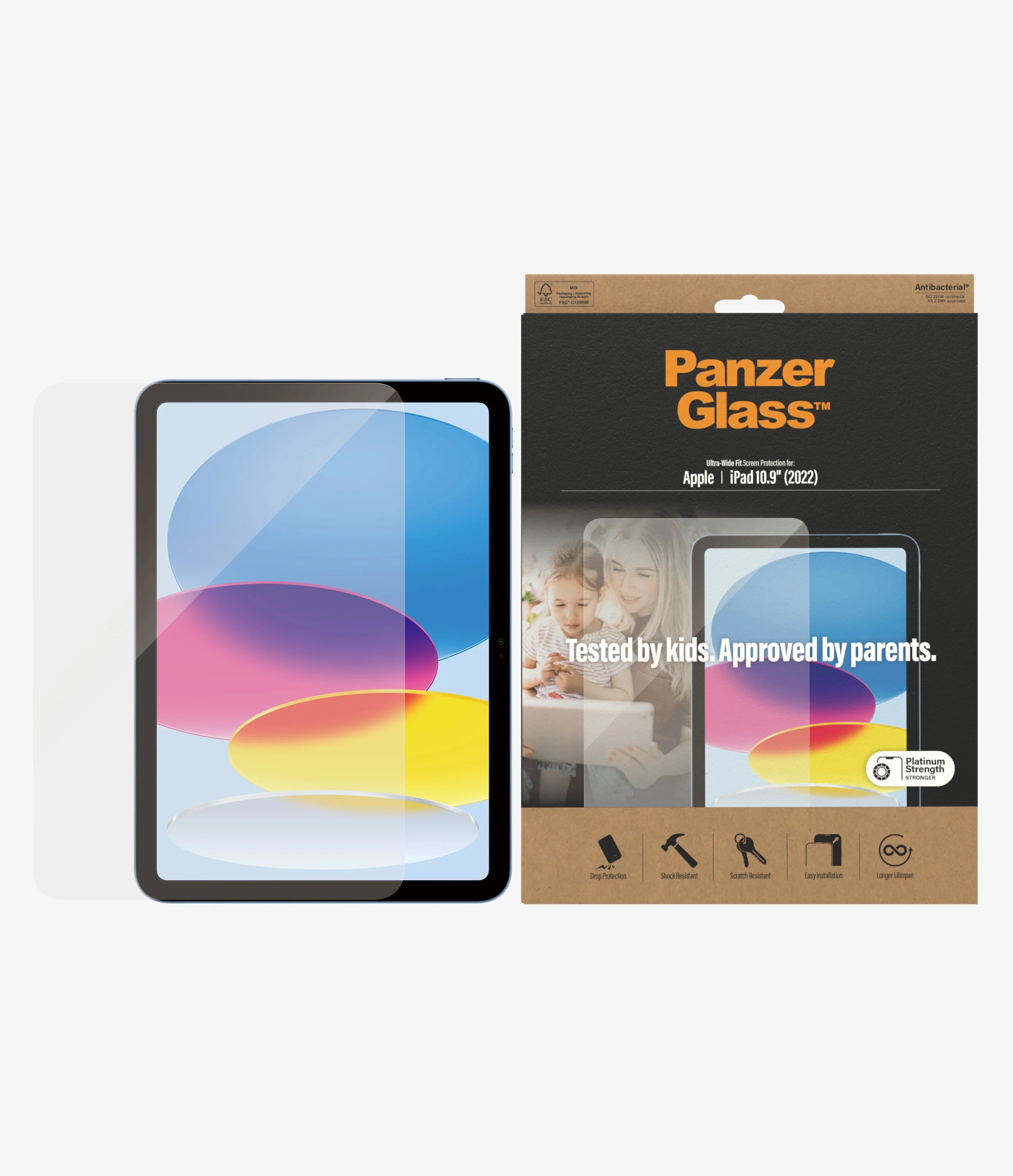 PanzerGlass TemperedGlass for iPad 10.9" (2022, 10th generation)