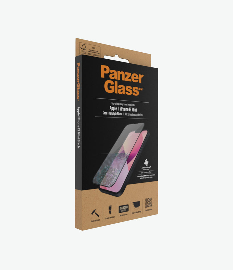 PanzerGlass TemperedGlass Apply Like A Pro iPhone 13 Series Black