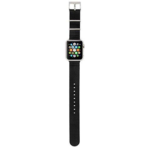 Incase Nylon Nato Watch Band Bracelet for Apple Watch 38mm - Black