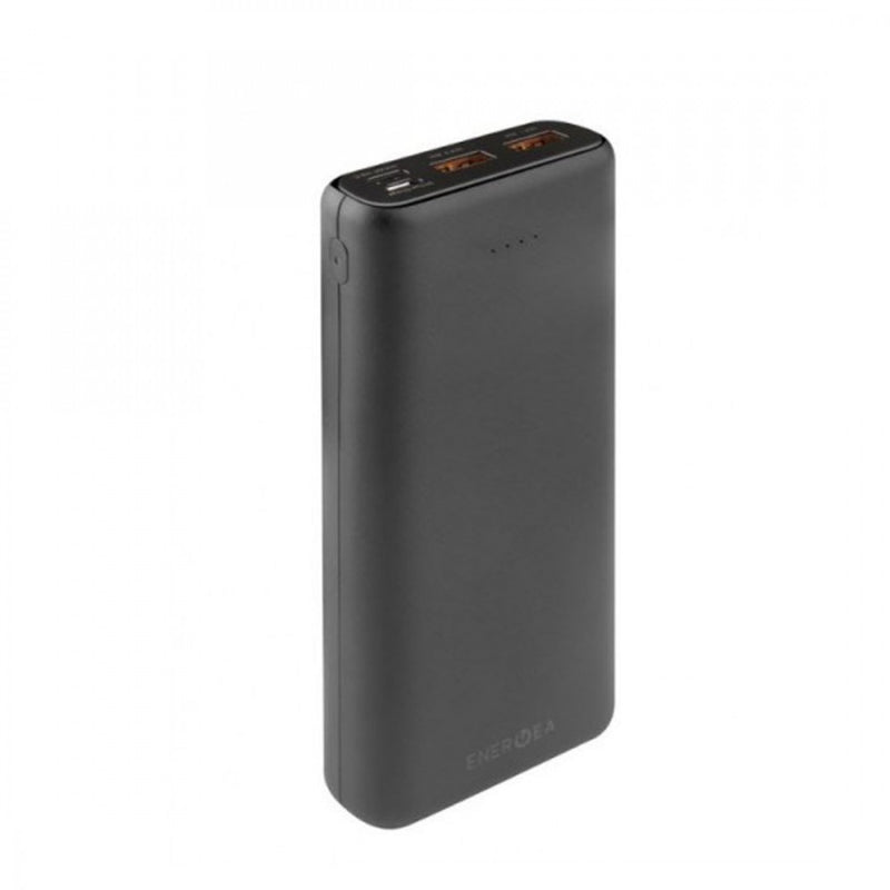Energea Powerbank Compac Ultra 20000mah USB-C w/ Power Delivery and Qualcomm 3.0 Black