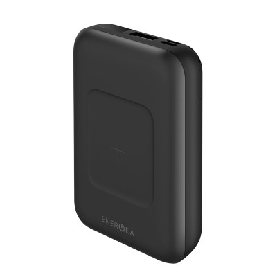 Energea Compac 10000mah Wireless Power Delivery USB-C 18W Black