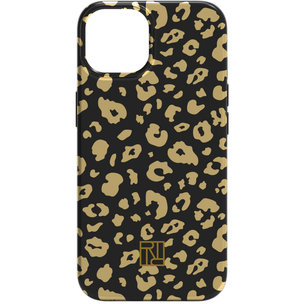 Richmond & Finch Premium Gold Leopard Case for iPhone 14 Series