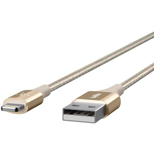 Belkin Premium Kevlar 2.4 Lightning to USB Cable 4ft