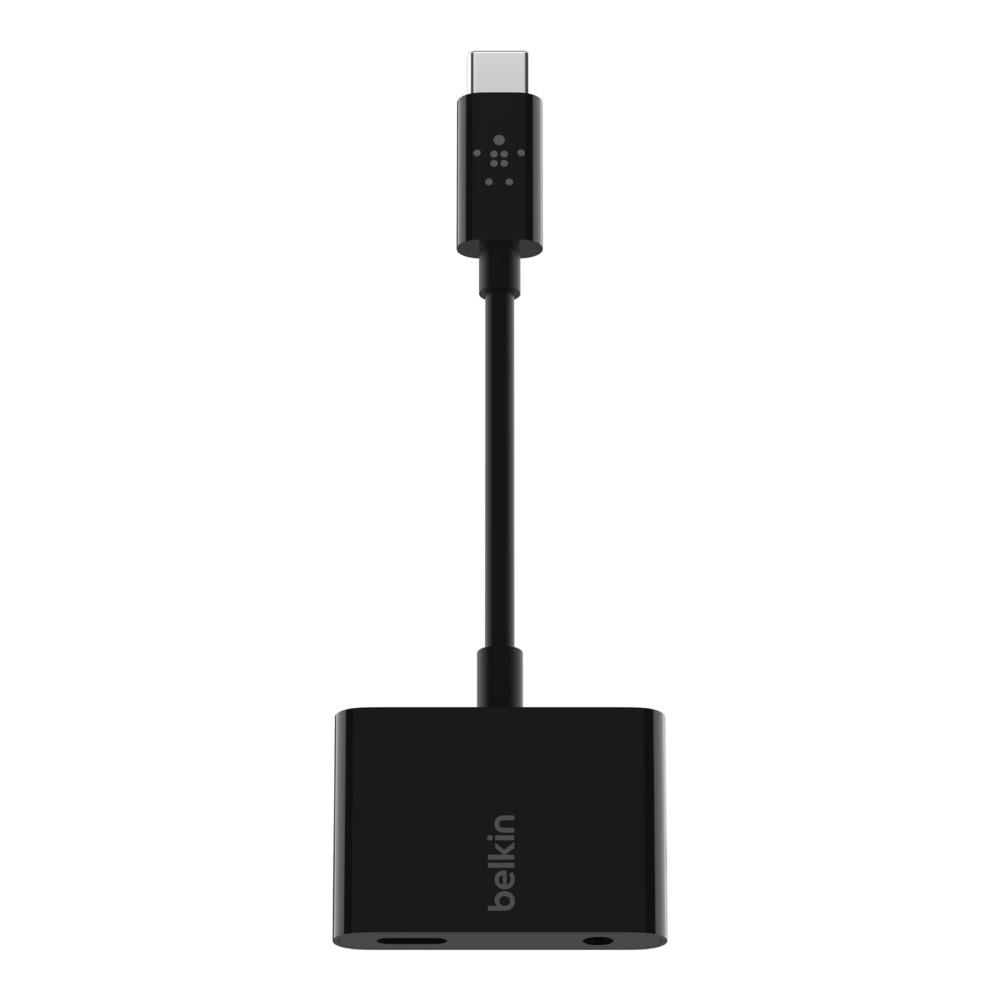 Belkin Adapter 3.5MM Audio + USBC - Black