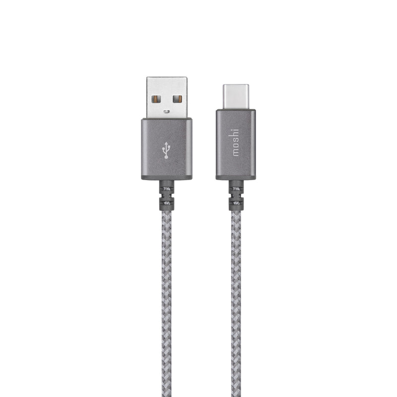 Moshi Integra™ USBC to USBA Charge Cable (1.5m) Titanium Gray