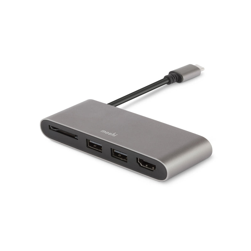 Moshi USBC Multimedia Adapter - Titanium Gray
