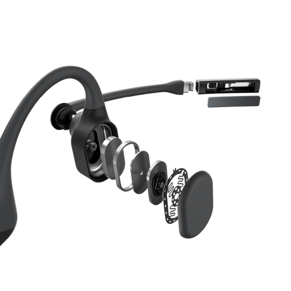 AfterShokz OpenComm Bone Conduction Stereo Bluetooth Headset