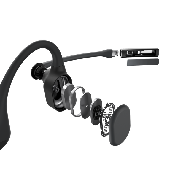 AfterShokz OpenComm Bone Conduction Stereo Bluetooth Headset