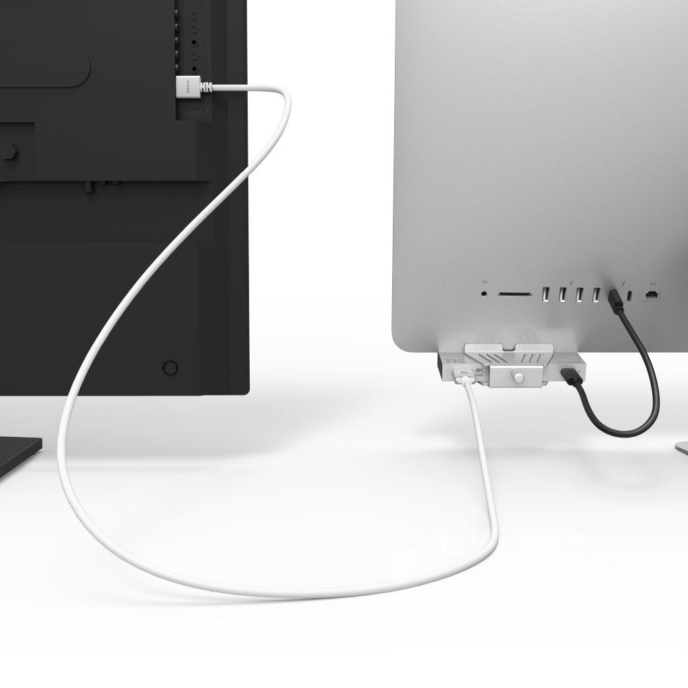 Adam Elements Casa Hub i8 USB-C 3.1 8-in-1 Hub for iMac & iMac Pro Silver