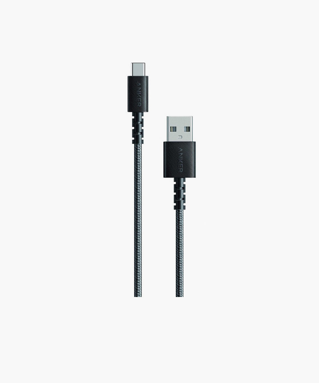 Anker PowerLine Select+ USB-A to USB-C 2.0 Cable (3ft/0.9m) – Black